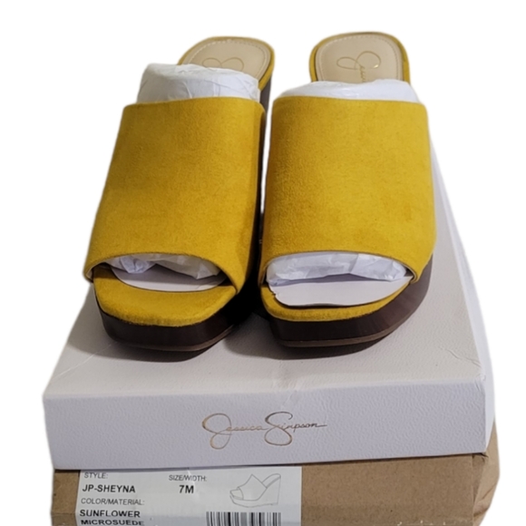 Jessica Simpson Sheyna Wedge Sandal US 7M - Picture 3 of 3